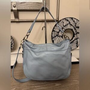 Authentic Vintage Coach Zoe Leather Shoulder Bag Crossbody